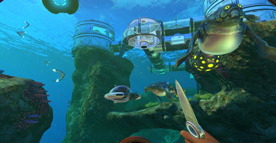 Subnautica underwater exploration