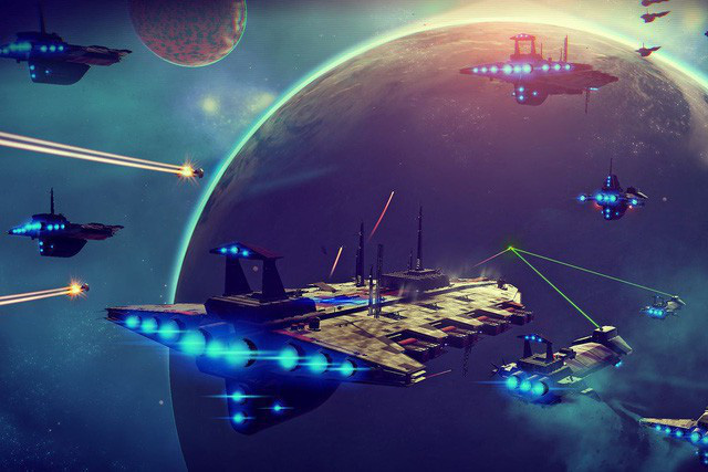 No Man's Sky galaxy exploration