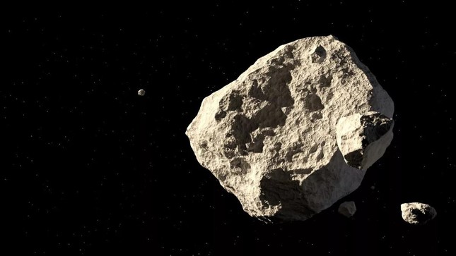 A whale-sized asteroid will fly past Earth this Friday.
