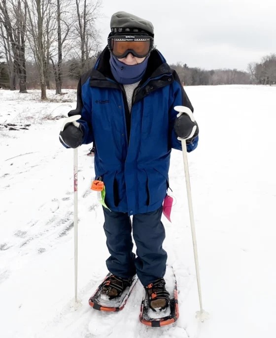 Dr. Howard Tucker skiing in February 2022 - Photo: Tucker Family