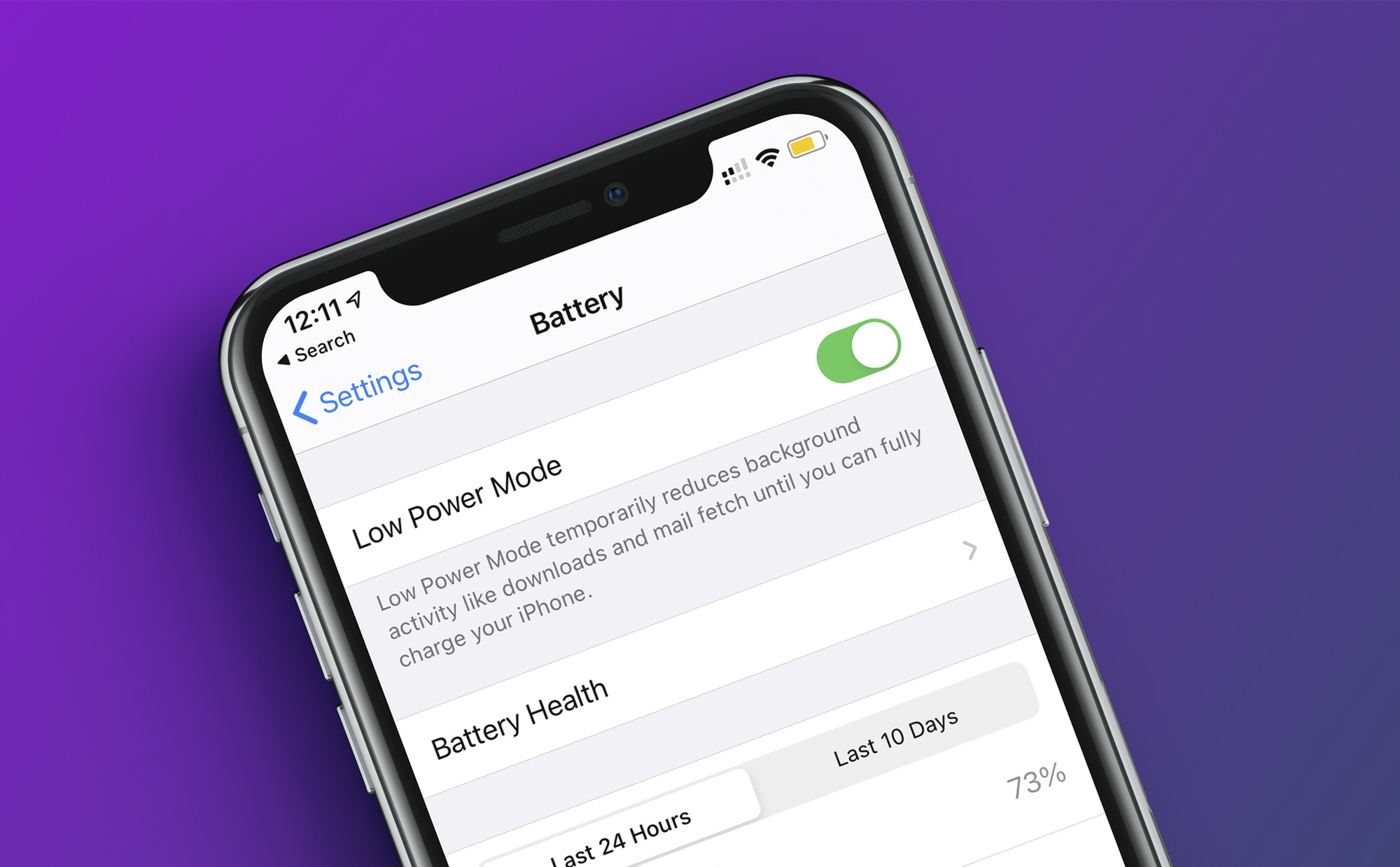 Apple Reveals Common Mistakes That Damage Your iPhone Fast 3 Using Low Power Mode improves iPhone battery life and longevity (Photo: Apple)