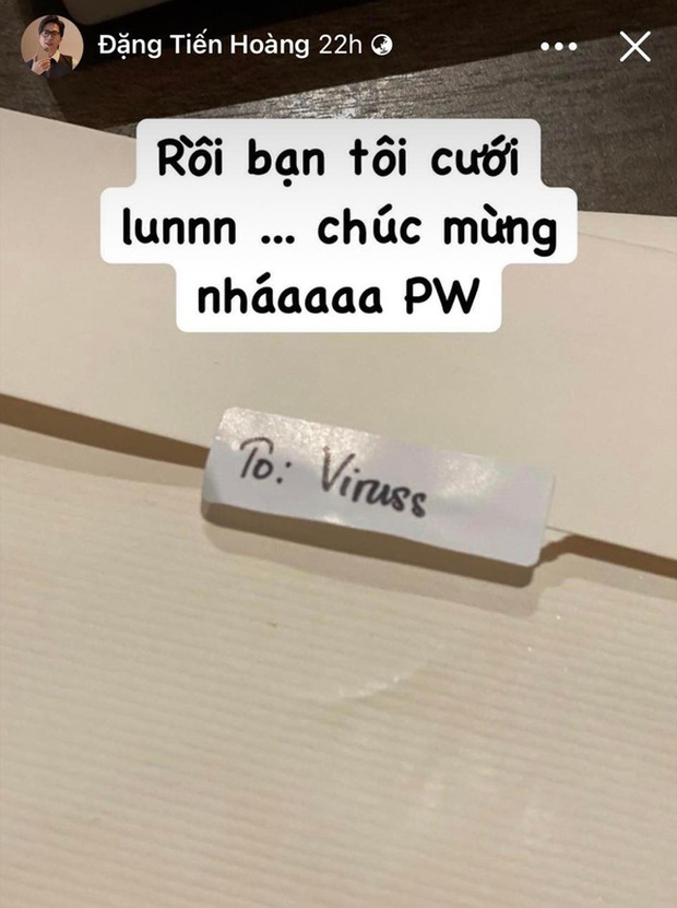 ViruSs posts a cryptic message hinting at his friend Pew Pew’s upcoming wedding