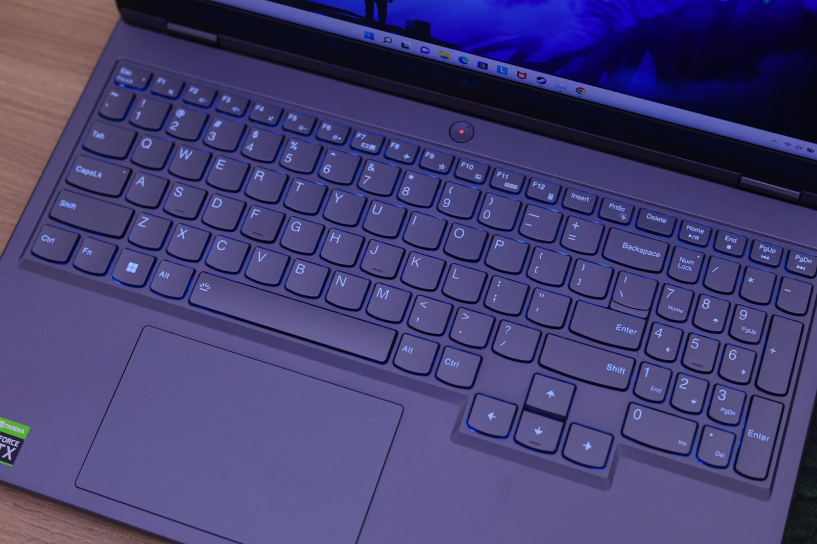 Lenovo Legion 5i 2022 Review: Smooth Gaming Powerhouse 5 Lenovo Legion 5i 2022 keyboard