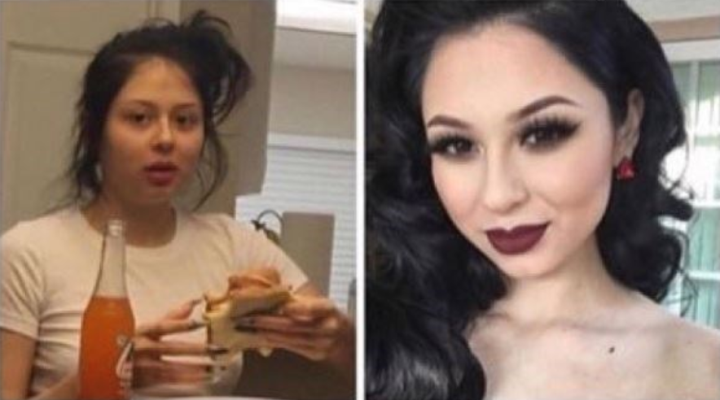 Funny Truth Behind Online Photos vs Real Life 3 The difference between being at home and hanging out with your crush.