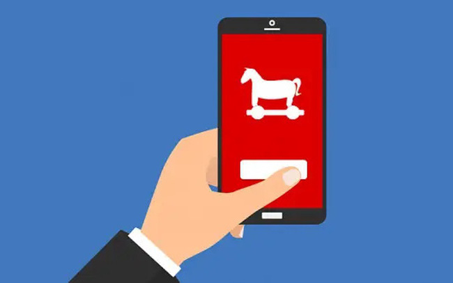 Malware warning on Android apps