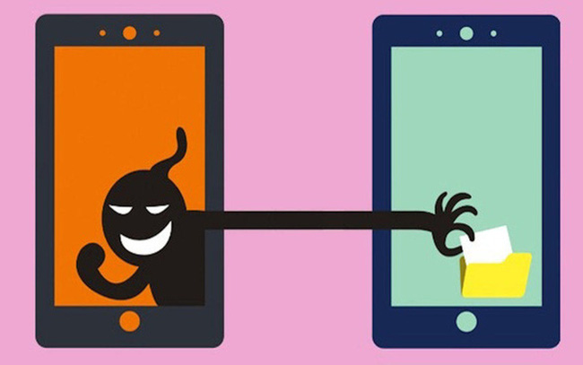 Malicious Android app warning