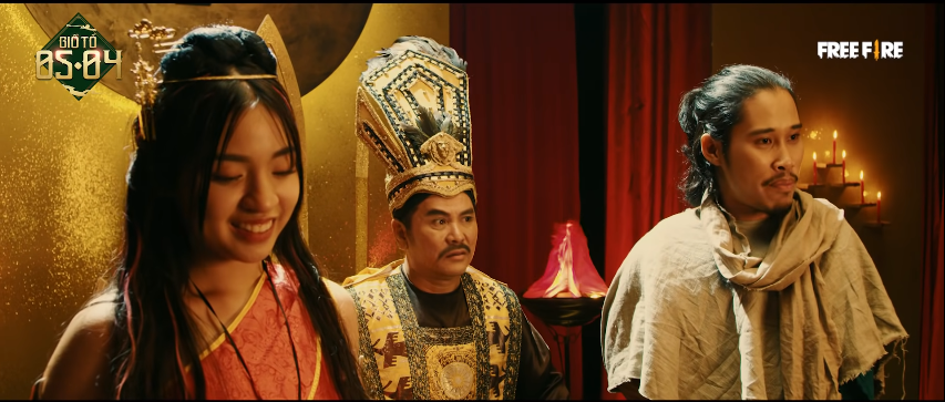 How Trần Thanh Tâm Surprised Fans with Her TV and Gaming Cameos 2 Trần Thanh Tâm as Princess Mị Nương in Free Fire promo