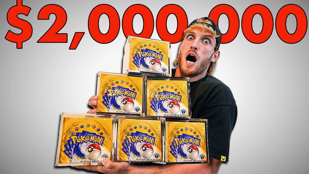YouTuber Paul Logan Drops $500K on 66-Million-Year-Old Dinosaur Skull 3 Paul Logan has also spent millions on his Pokemon card collection