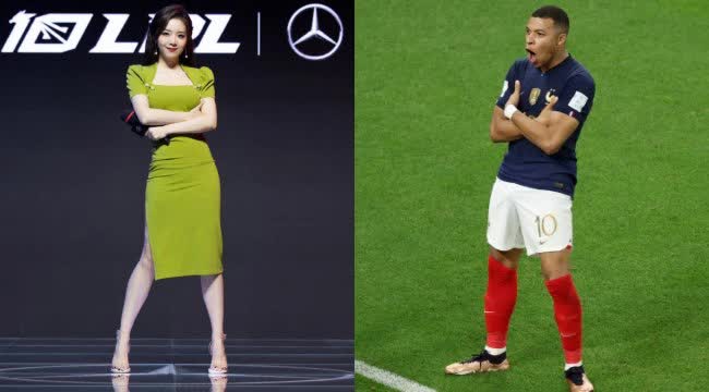 Esports Host Candice Nails Soccer Star Celebrations 2 mc candice mbappe 16776556439661250375574 1677751149529 16777511495821408381868