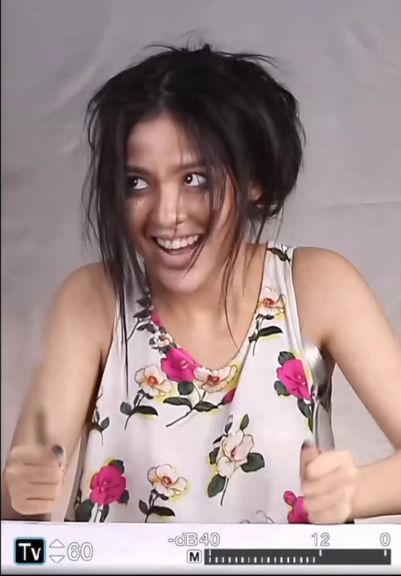 TikTok Star Trần Thanh Tâm Stuns Fans with Effortless Acting 1 Trần Thanh Tâm in a dramatic pose