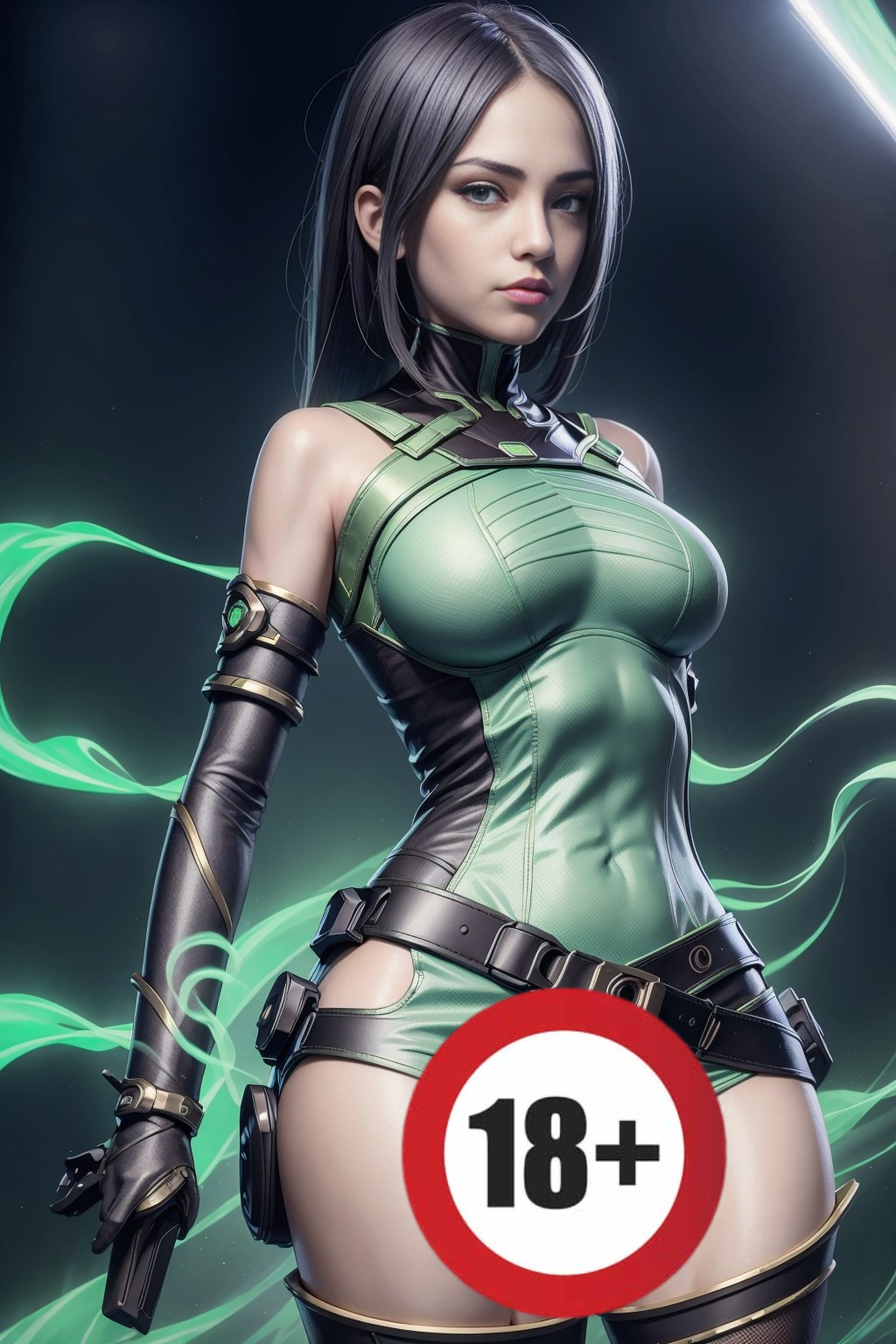 Valorant’s Viper Looks Shockingly Real Thanks to AI 8 AI-generated Viper character art
