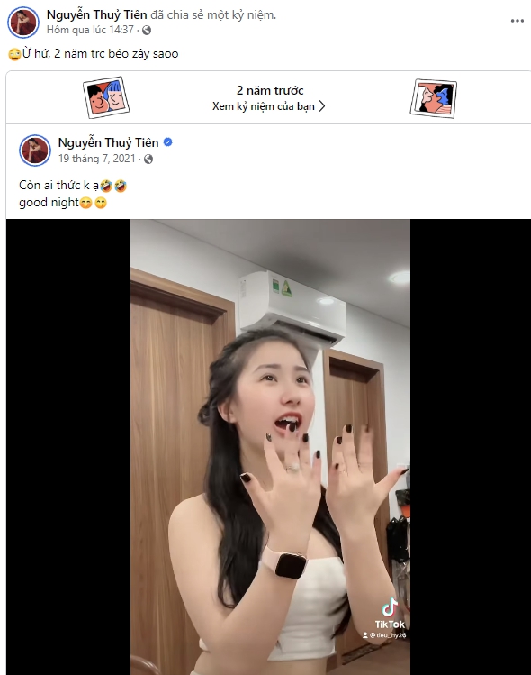 TikToker Tiểu Hý Reacts to Her Viral Look From 2 Years Ago 3 1689845115994408557392