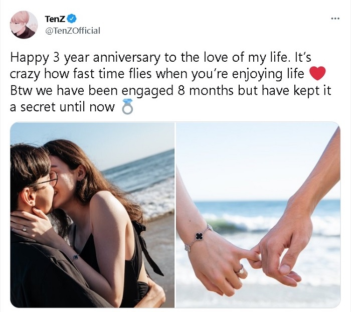 TenZ’s Sweet On-Stream Kiss with Fiancée Kyedae Sparks Fans’ Emotions 5 16900163227381285497968