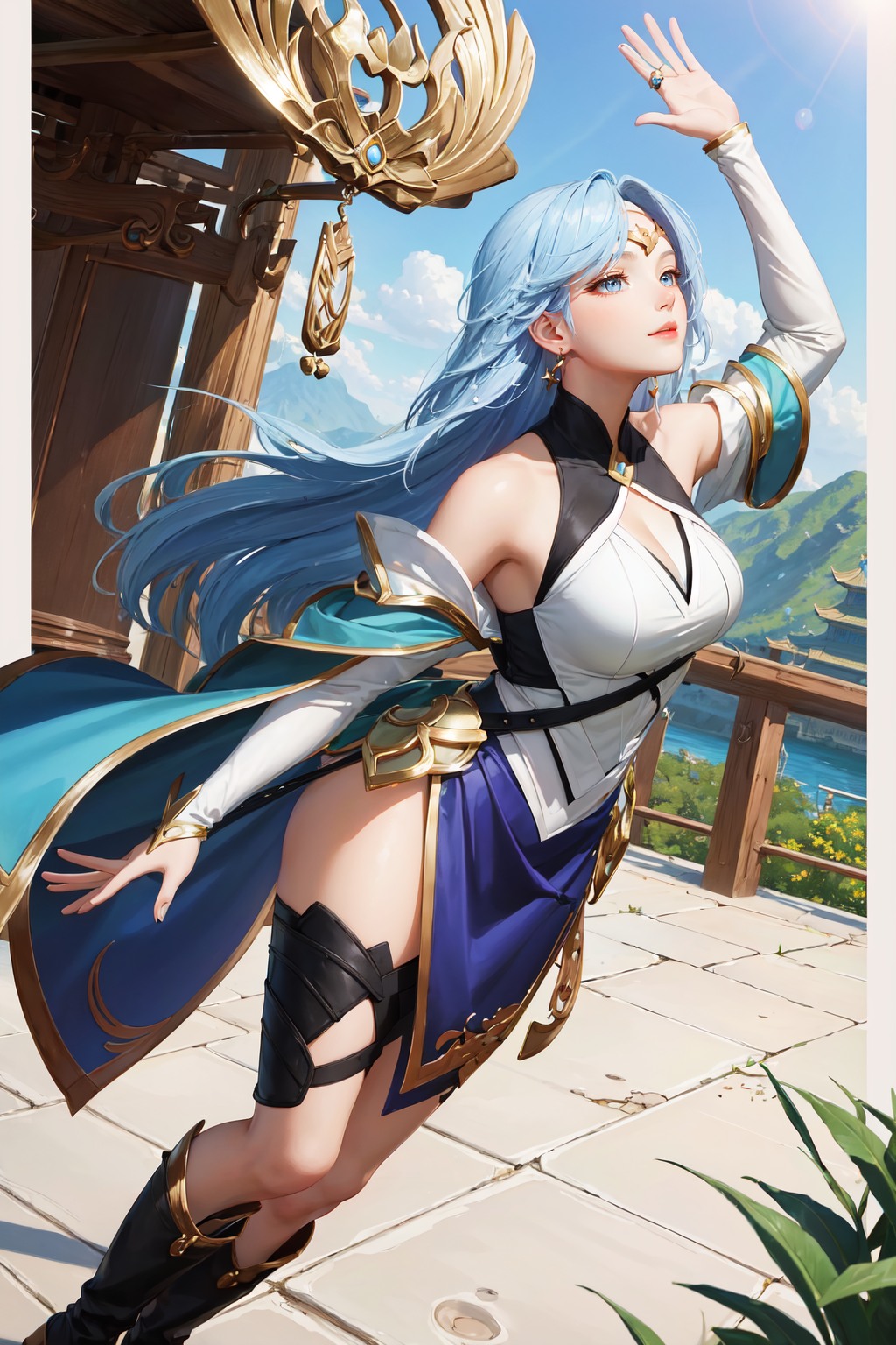 AI Brings Game Characters and Mona Lisa to Life with Stunning Realism 3 Hero Sephera. Source: Arena of Valor AI