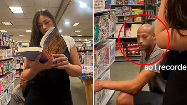TikTok clip of Michaela Witter's stalker encounter