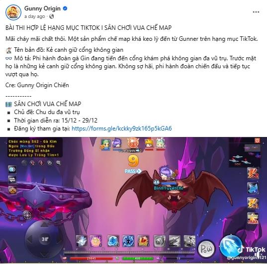 ThếAnh96 Shares Epic Angle-Spotting Lesson on Gunny Origin Stream 2 Impressive contest entries will be regularly updated on Gunny Origin's Fanpage