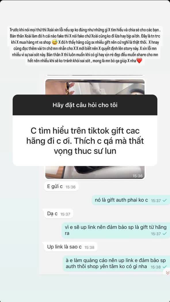 Xoài Non Spends Nearly $17K Shopping in 5 Months 7 Xoài Non facing fake product accusations