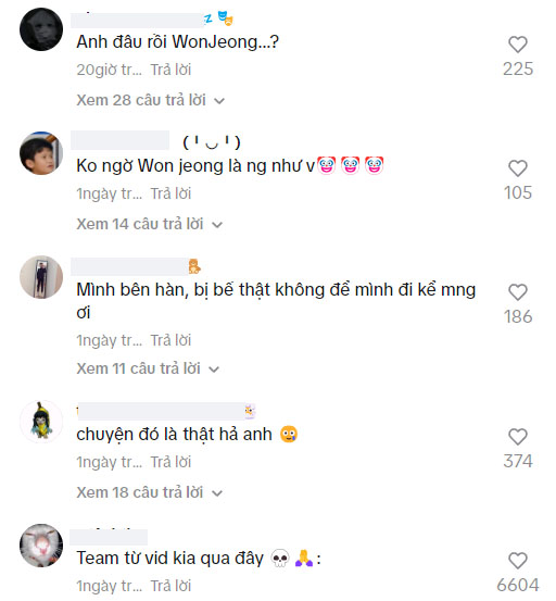TikTok Star Seo Won Jeong Faces Sexual Assault Investigation 3 Fans reacting on TikTok channel