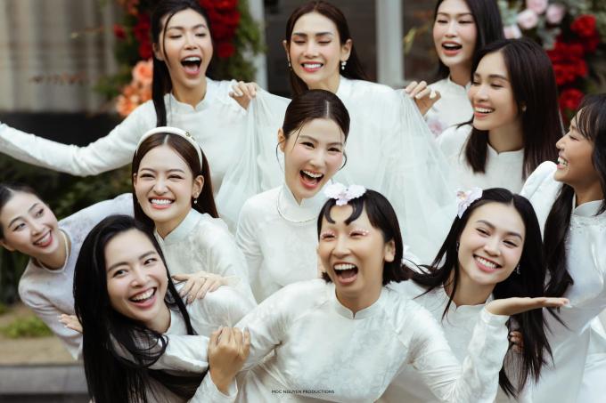 Trang Hy Responds to Criticism Over Unique Bridesmaid Look 1 Trang Hy unique bridesmaid look