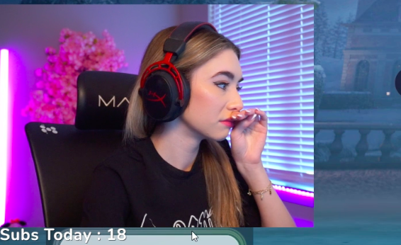 Streamer Sommerset Breaks Down Over Streaming Pressure 2 Screenshot of Sommerset's Fortnite ranked match during stream