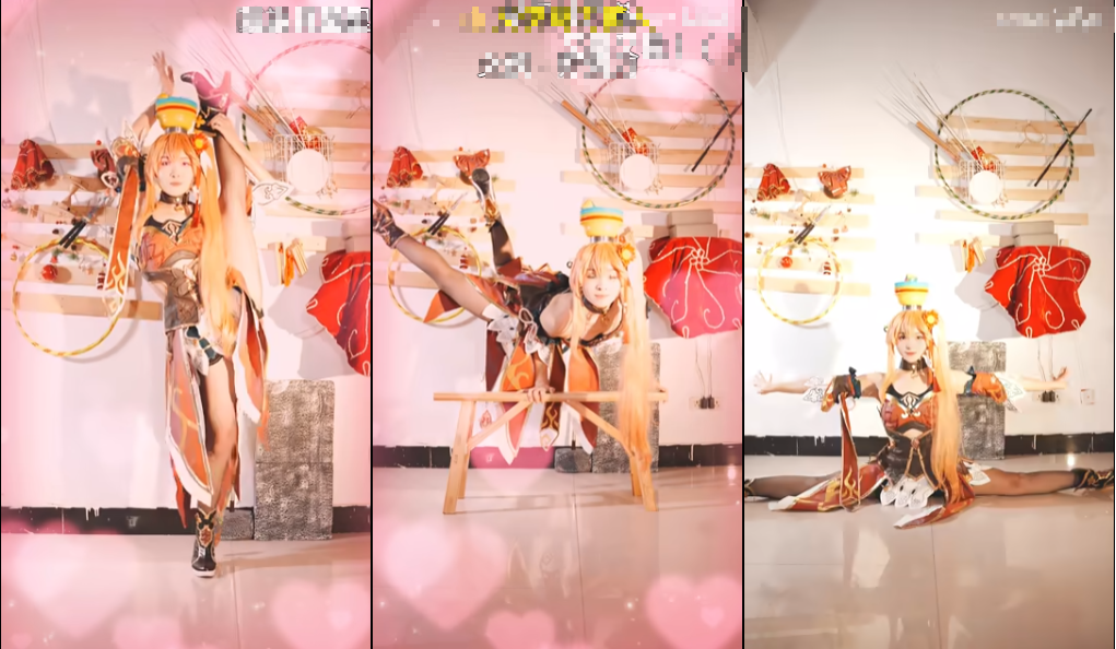 Honkai: Star Rail Cosplayer Wows Fans with Incredible Flexibility 3 She has also shown off her incredible flexibility many times on social media.