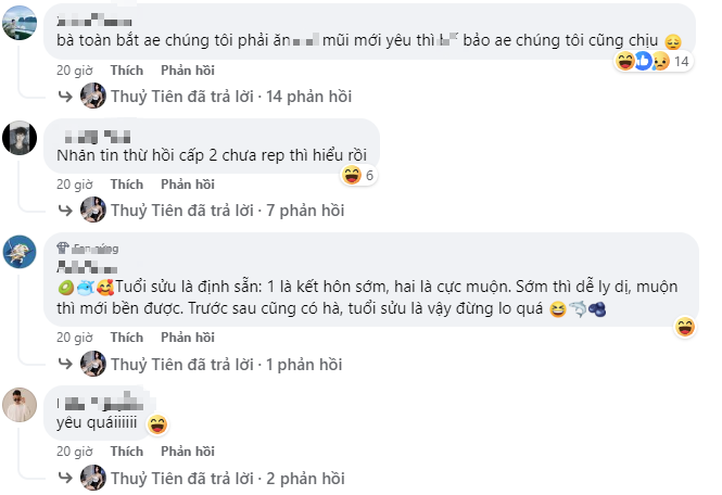Streamer Thủy Tiên’s Fans React to Her Single Life Confession 3 More fan reactions