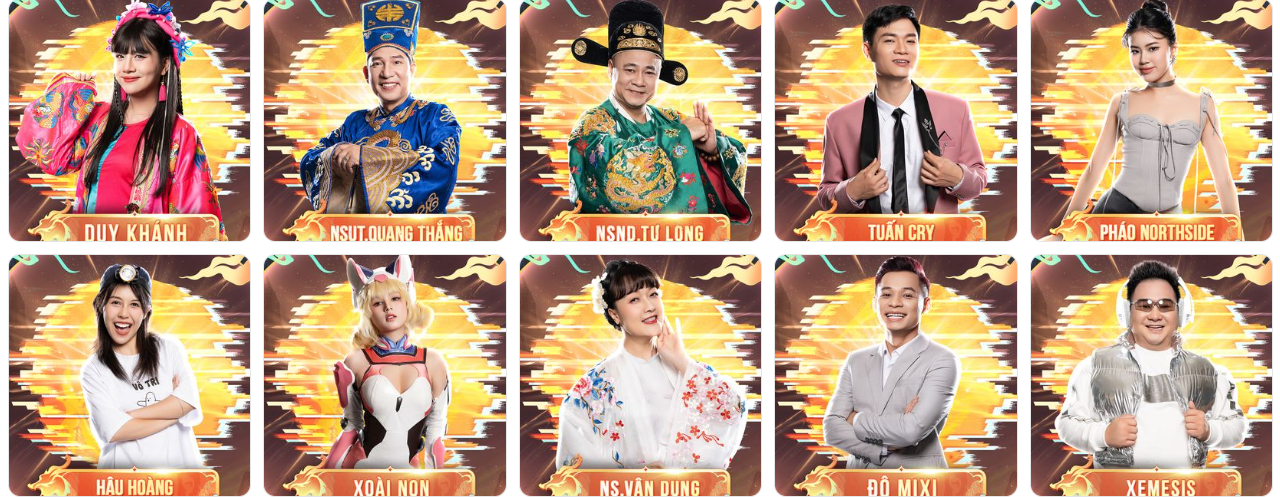 Táo Quân 2024 Cast Revealed, Fans Shocked by Liên Quân Lineup 5 screenshot 2024 01 30 110102 1706587297626563669127