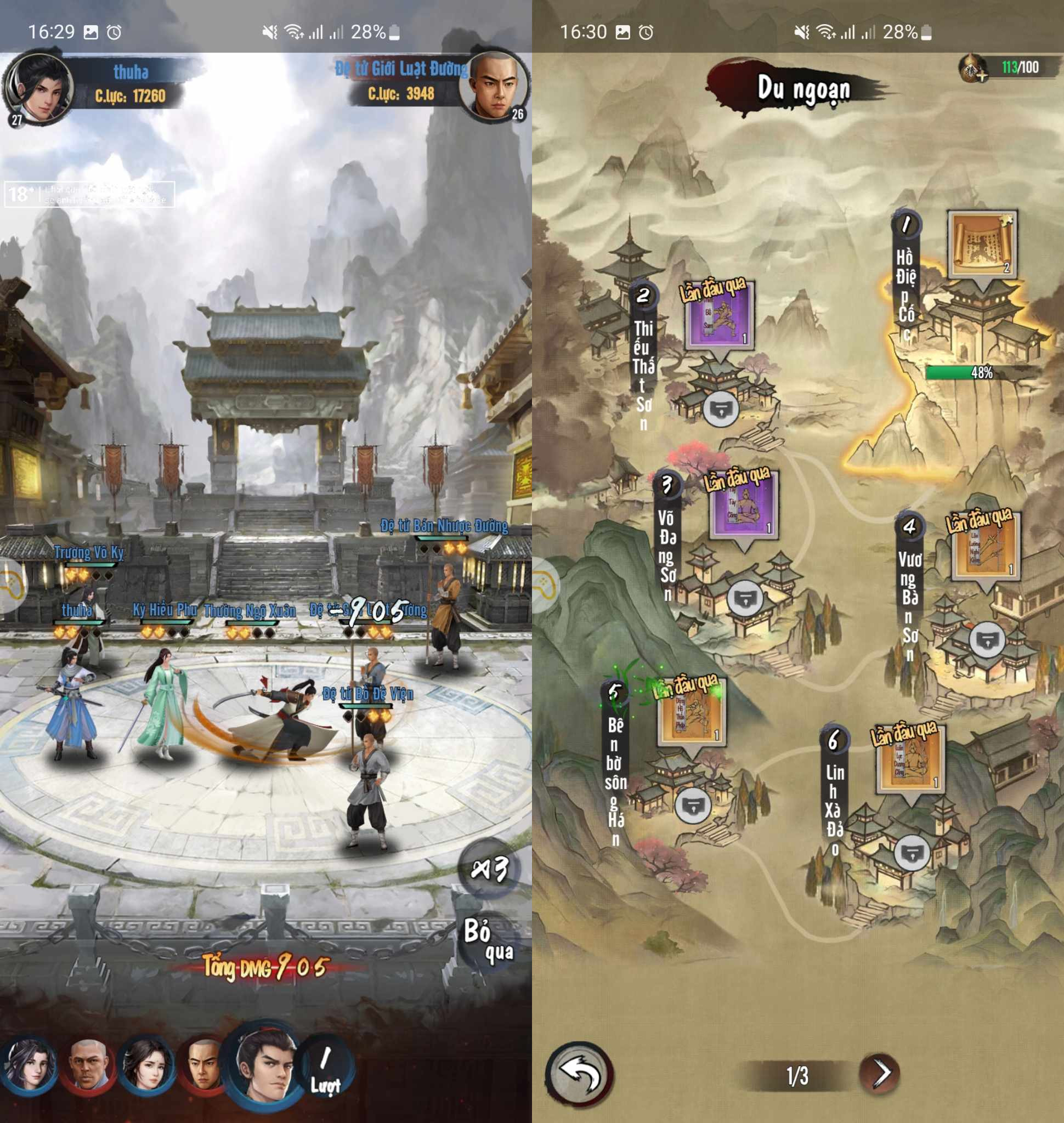 New Martial Arts RPG Tân Ỷ Thiên Đồ Long Ký Launches Today 2 Character lineup in Tân Ỷ Thiên Đồ Long Ký