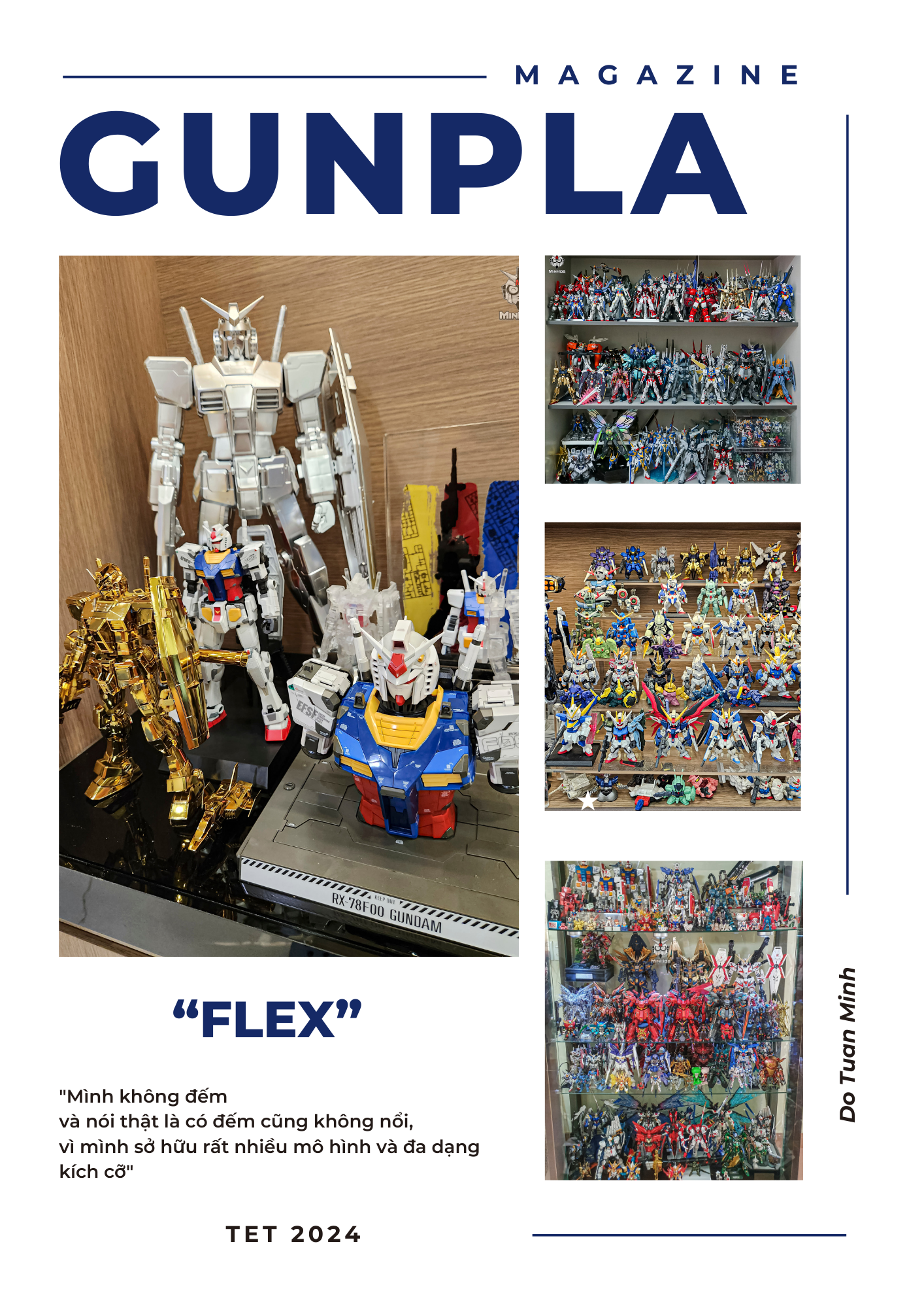 Collector Shows Off Massive Gundam Model Collection After 11 Years 3 trang toi gian xe hoi tap chi 1707527475050684999591