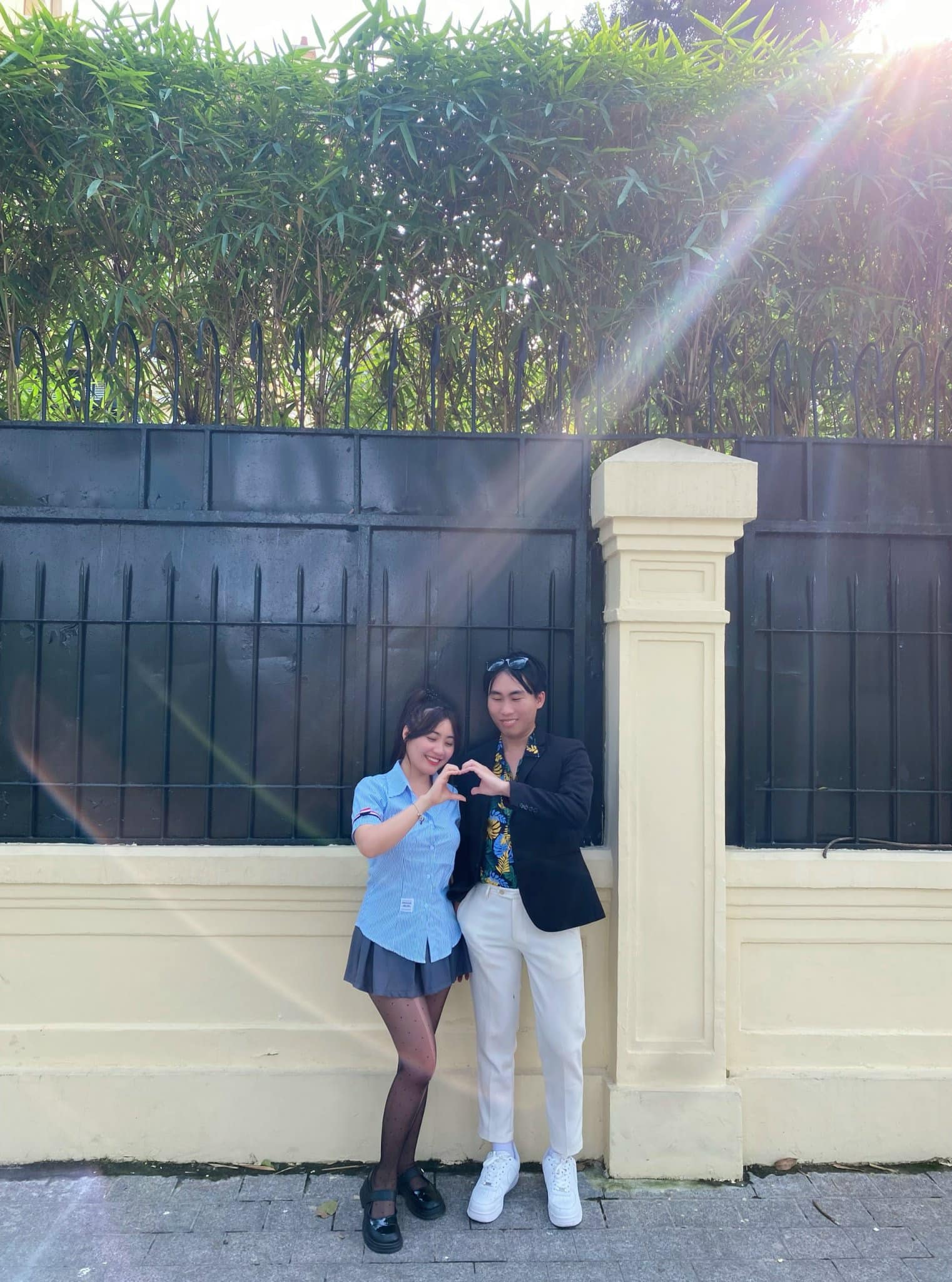 Nam's girlfriend Luu Bich Phuong
