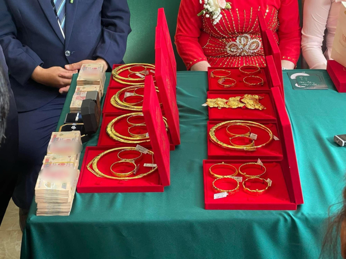 Bride’s Jaw-Dropping Wedding Gifts Total Nearly $1.3M 2 co dau o can tho nhan cua hoi mon gan 30 ty dong 13 so hong dan tinh thi nhau xin via33 2024 03 21 16 26 173832 1711161502601 17111615027891593128340