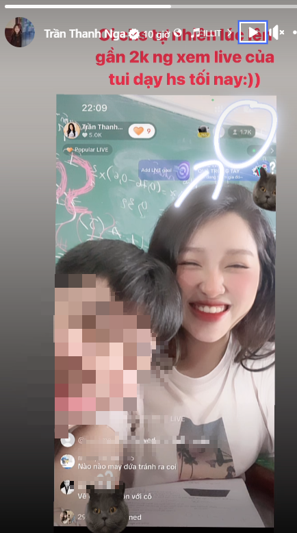 Physics Teacher Faces Backlash Over Her Style as Livestreams Go Viral 2 Livestream dạy học của cô giáo Thanh Nga lại viral.