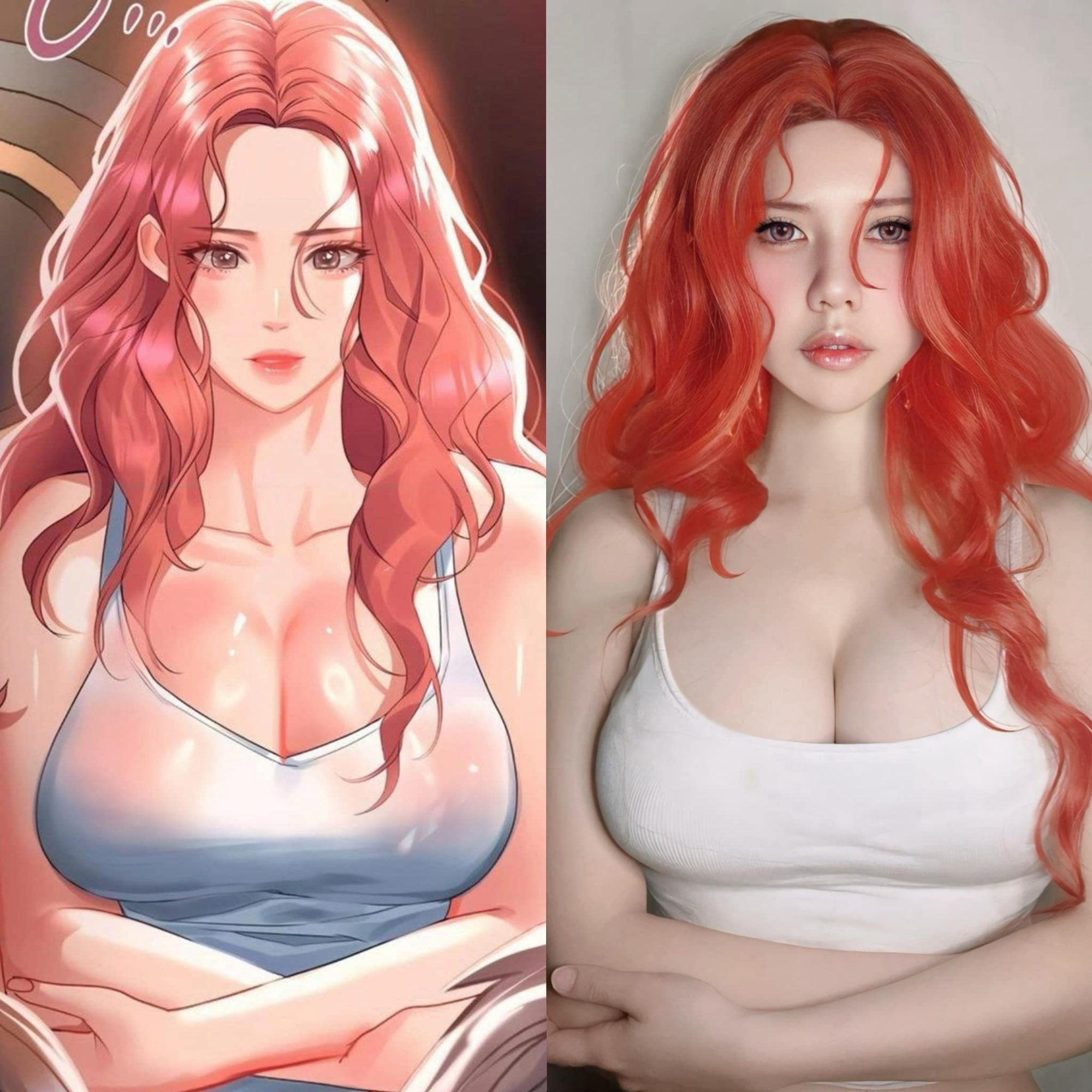 Her costume, look, and expressions are 99% true to the original.