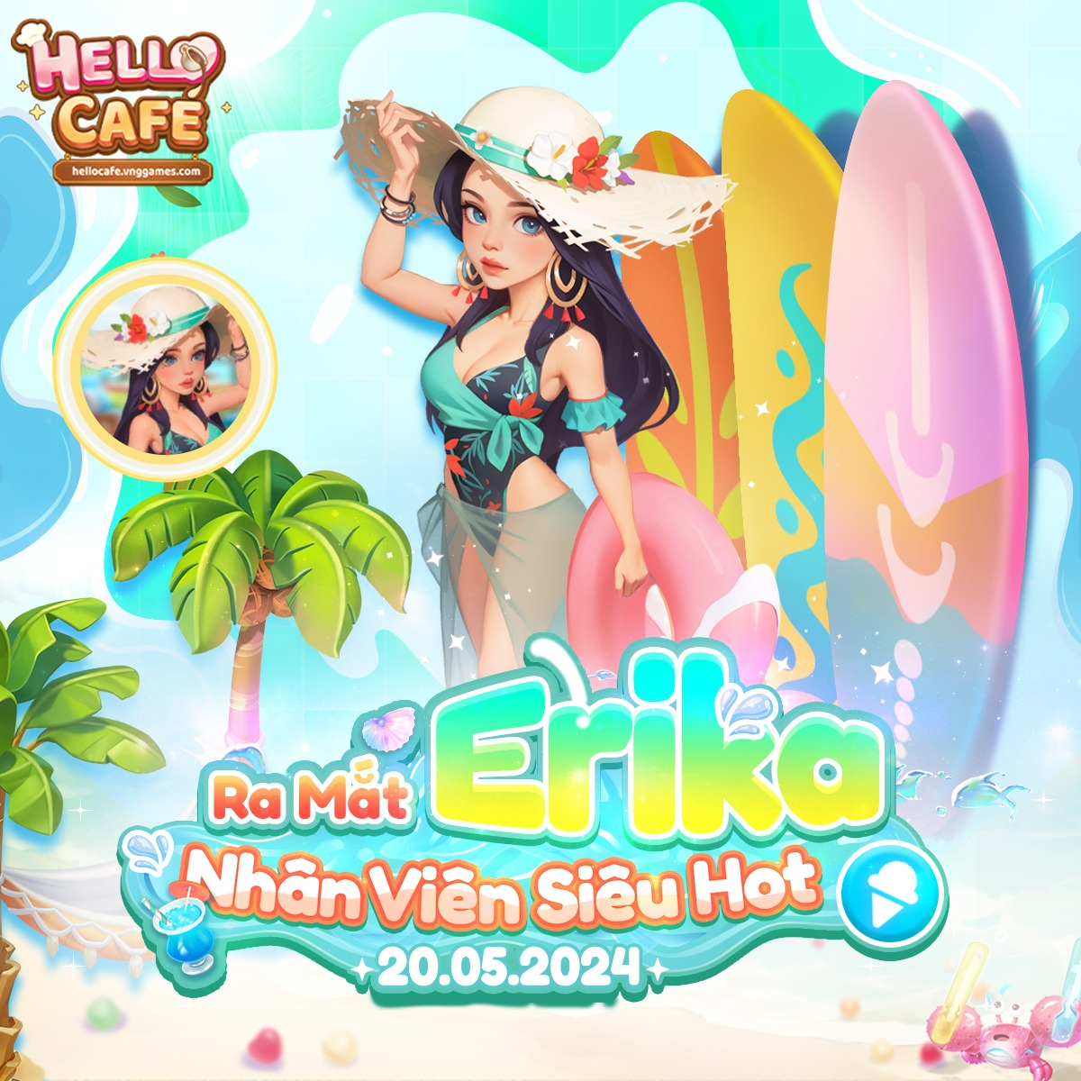 Hello Café’s Phu Quoc Say Hi Event Brings Summer Fun 3 Get the sizzling Erika with exclusive discounts.