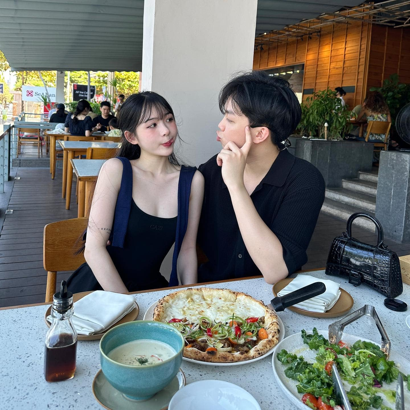 Kim Chung Phan Turns Heads in Bold Bikini Look 2 Kim Chung Phan and ADC together