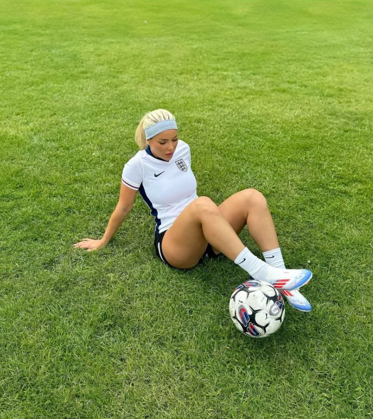 Madelene Wright Teases New Career as a Streamer 1 Madelene Wright in Leyton Orient kit