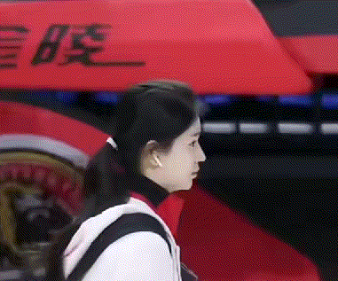 Wang Shenye training with Chinese table tennis player