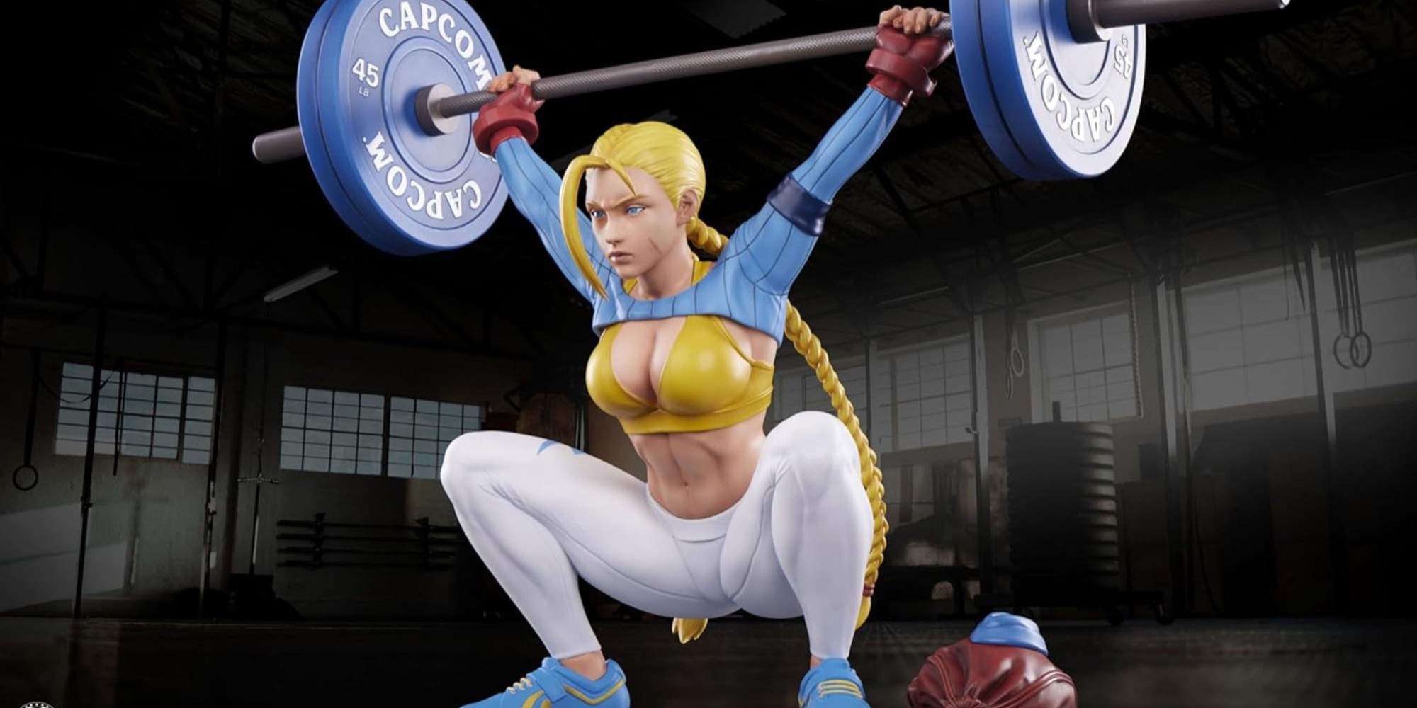 Real-Life Chun-Li Statue Costs Over $4,000 3 Chun-Li statue lifting weights