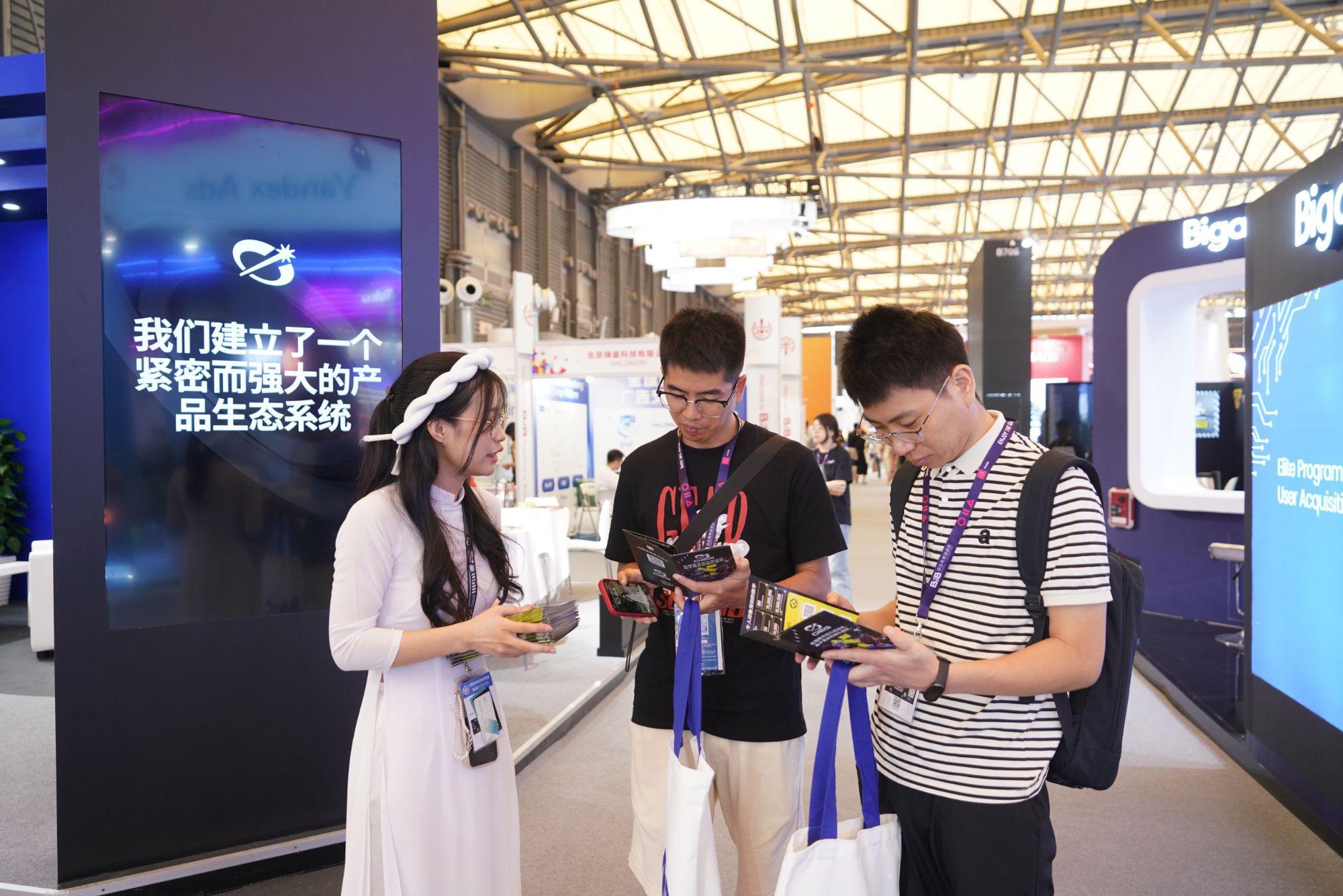 On day one at ChinaJoy 2024, OEG met and networked with potential partners including game developers, esports, tech, and entertainment leaders.