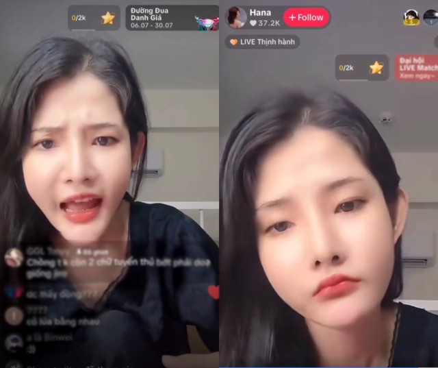 Hana’s Rise and Fall: From First Female Pro to Controversy 4 Screenshots of Hana's controversial livestream comments