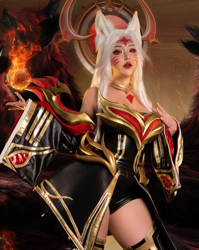 Thanh Ngan Ahri cosplay