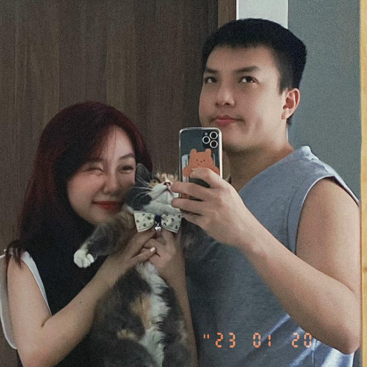 TheAnh96 and girlfriend Pham Huynh Gia Han