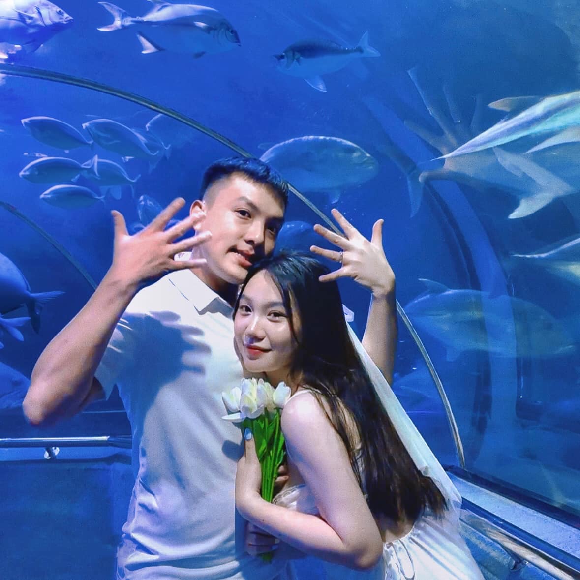 TheAnh96 and girlfriend