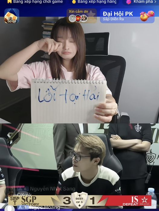 Lyly Sury Claps Back at Ex’s Shade, Ready to Face Any Drama 2 Lyly Sury cosplay as Maris with 'Blame Hải' sign