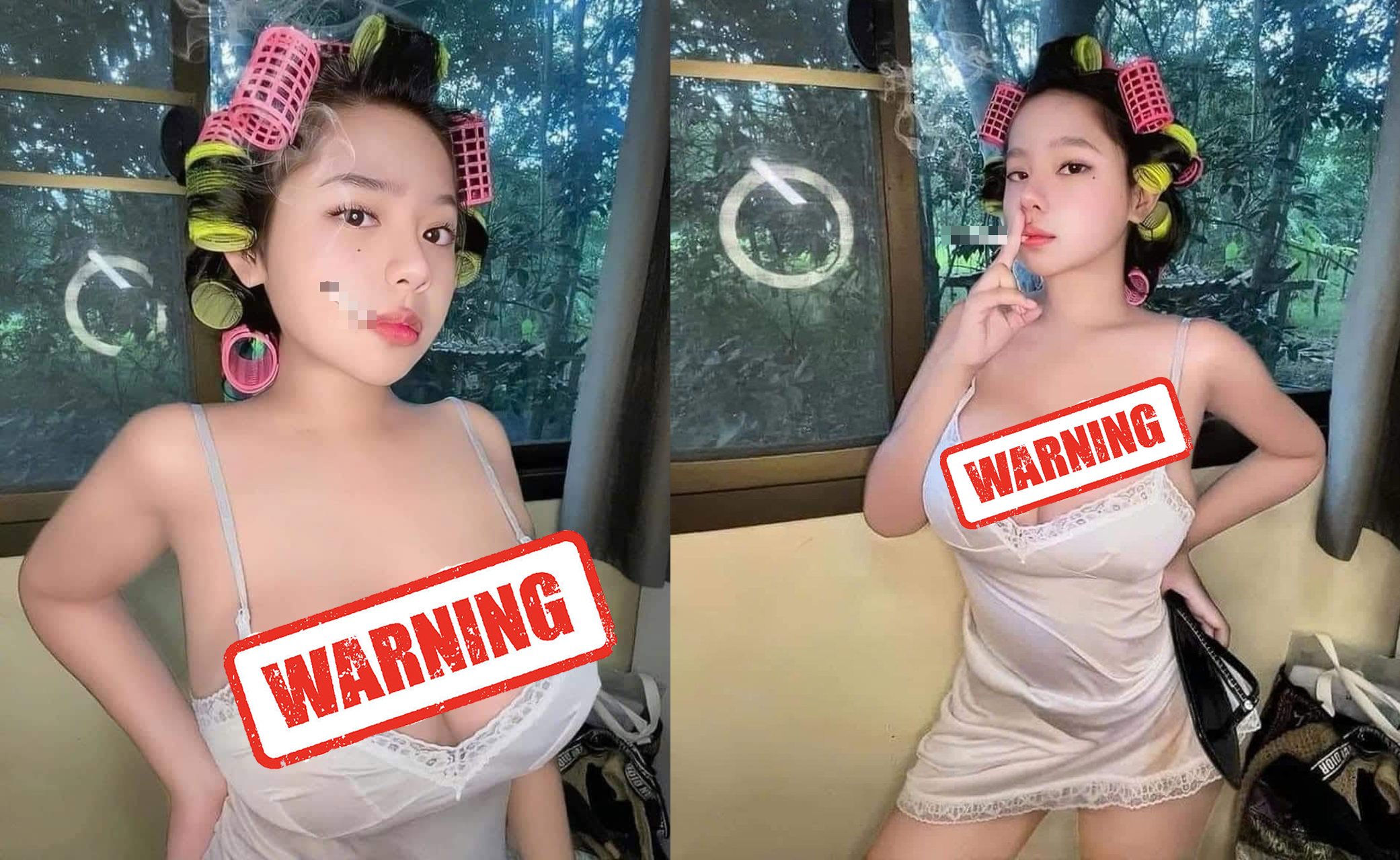 Thai Cosplayer’s Sexy Take on Kung Fu Hustle’s Iconic Role 2 Sexy cosplay nightgown look