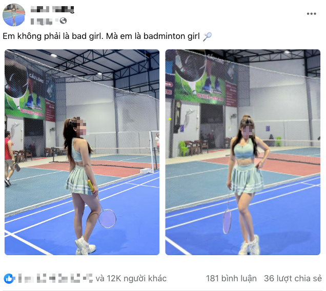 Hot Gymmer Shows Off Curves Playing Badminton, Hits 12K Likes 1 edit edit anh chup man hinh 2024 10 27 luc 092521 17299968447561269018971