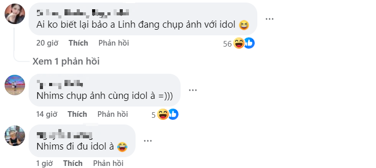 Fan Stuns Fans Posing with Refund's Nhism, Stealing the Spotlight 3 Fan comments on Nhism photo