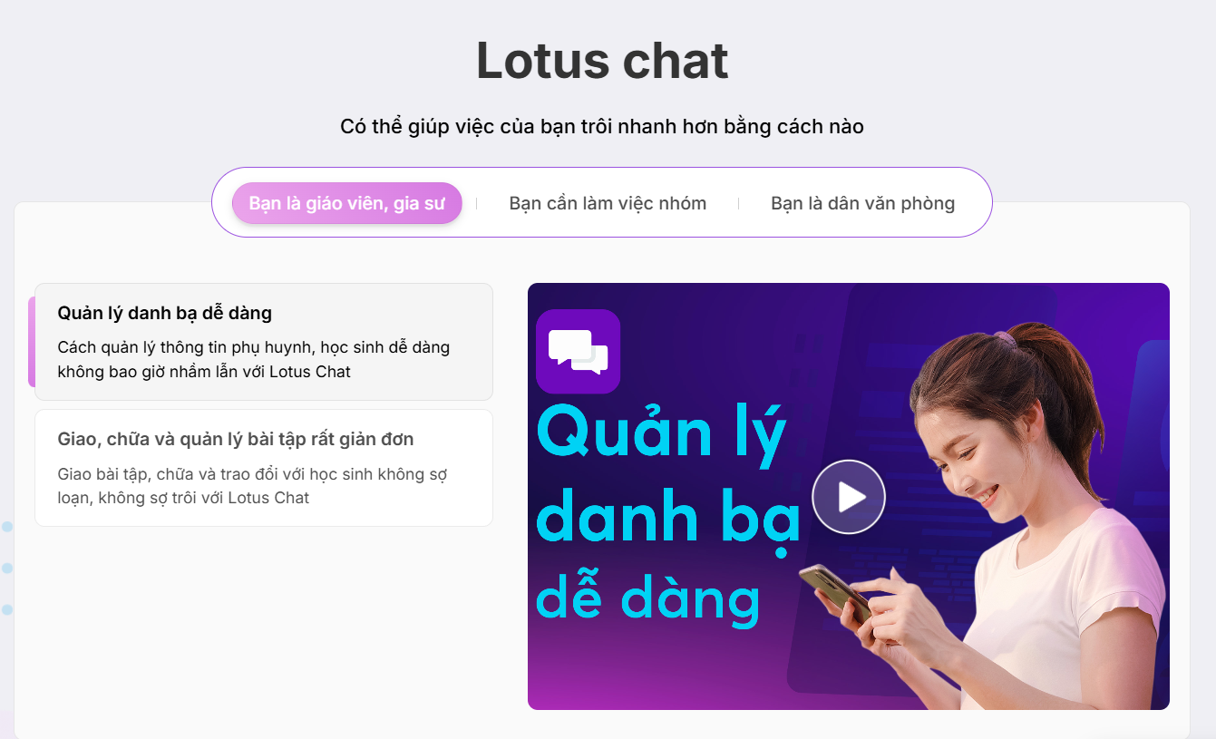 Lotus Chat Launches as a Fast, Secure Vietnamese Messaging App 3 Lotus Chat app features