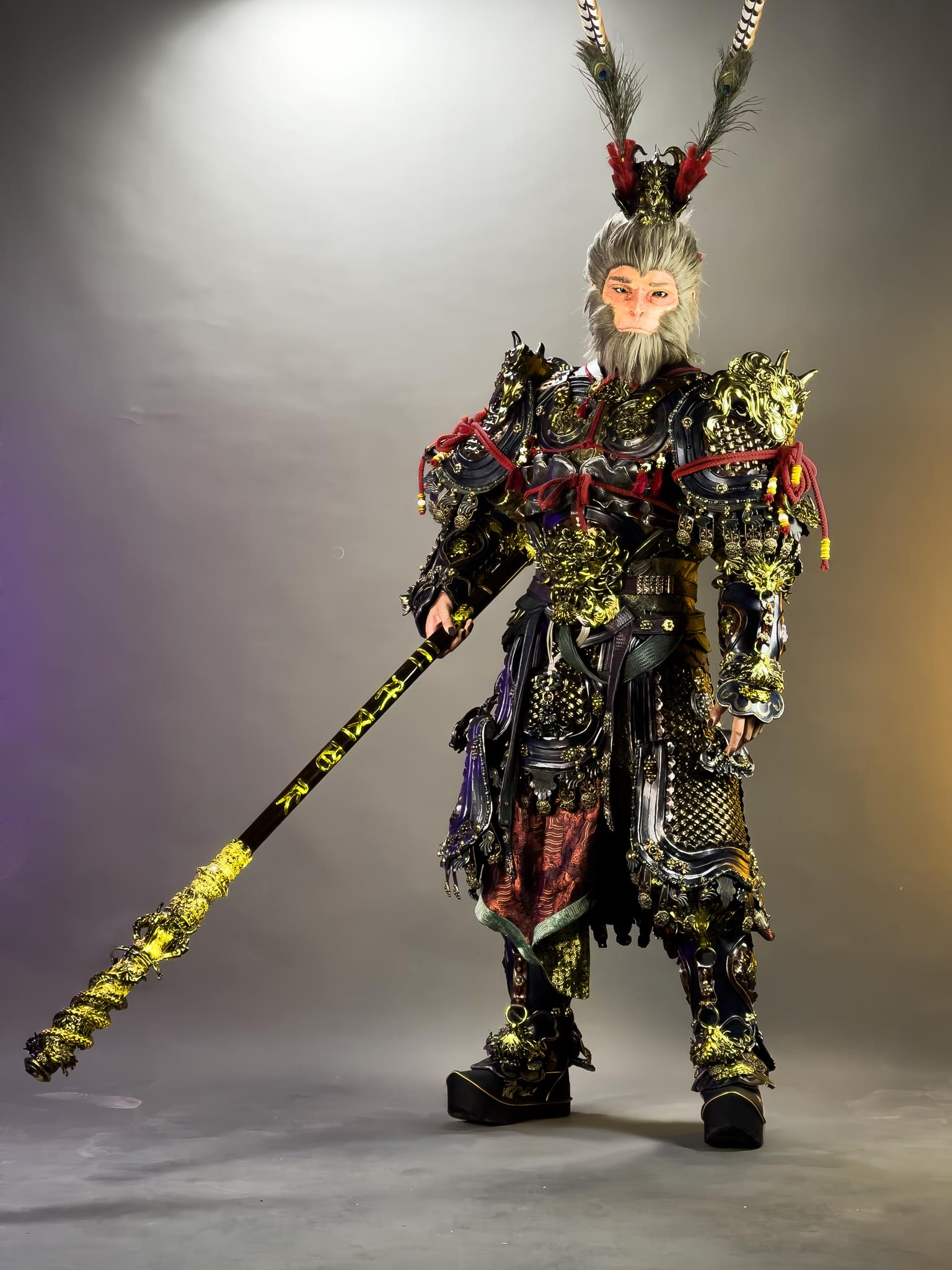 Vietnamese Fan Crafts Stunning Black Myth: Wukong Armor 4 Side view of the armor