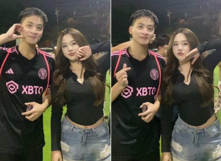 Fan Stuns Fans Posing with Refund's Nhism, Stealing the Spotlight 2 Nhism with female fan